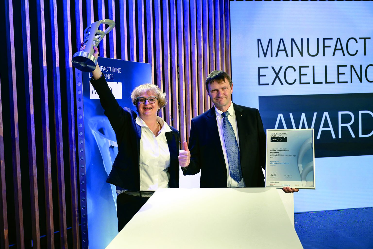 apra-norm aus Mehren Preisträger beim MANUFACTURING EXCELLENCE AWARD ...