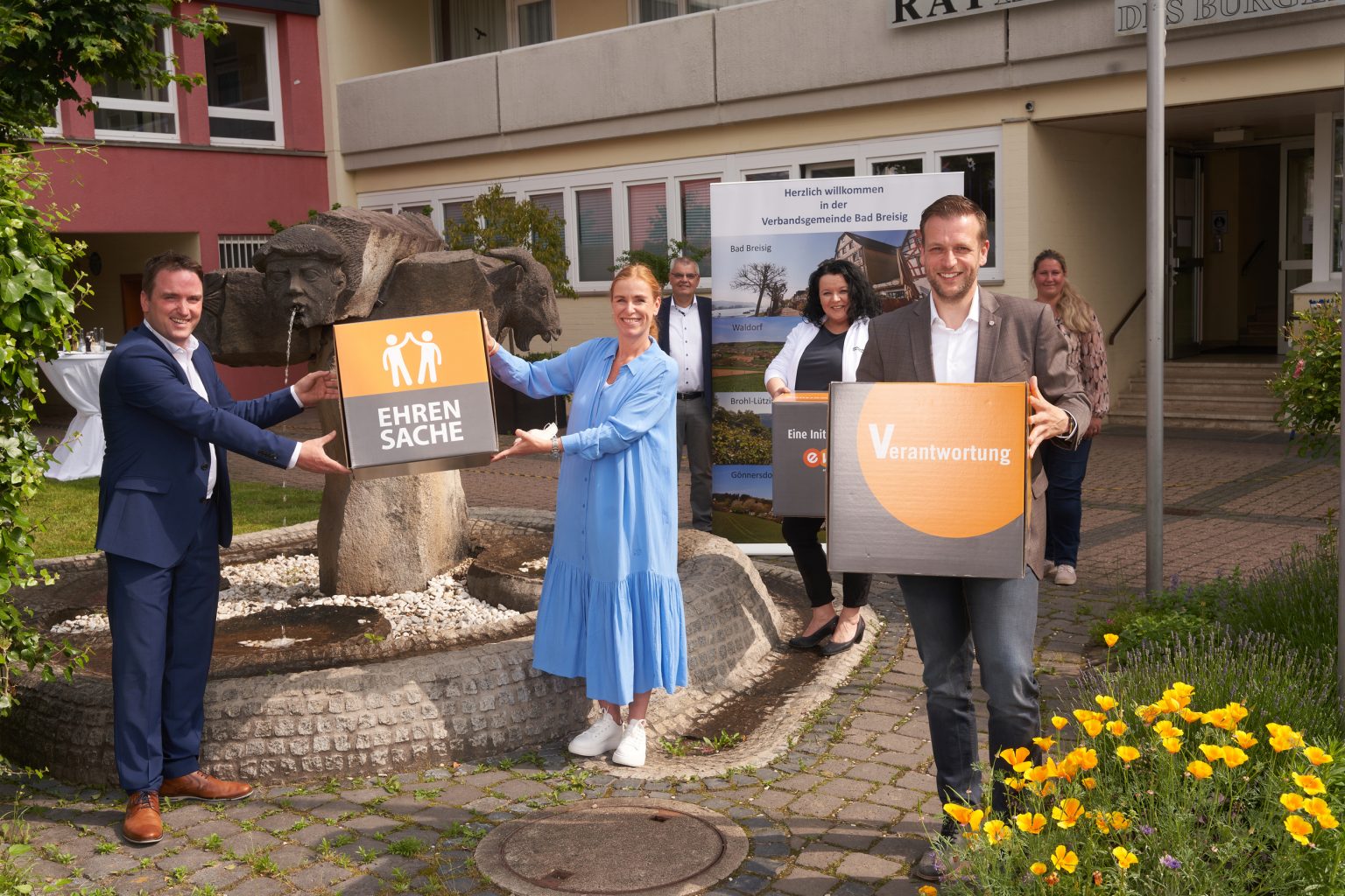 evm unterstützt den DRK Ortsverein Bad Breisig e.V. und den Johanniter