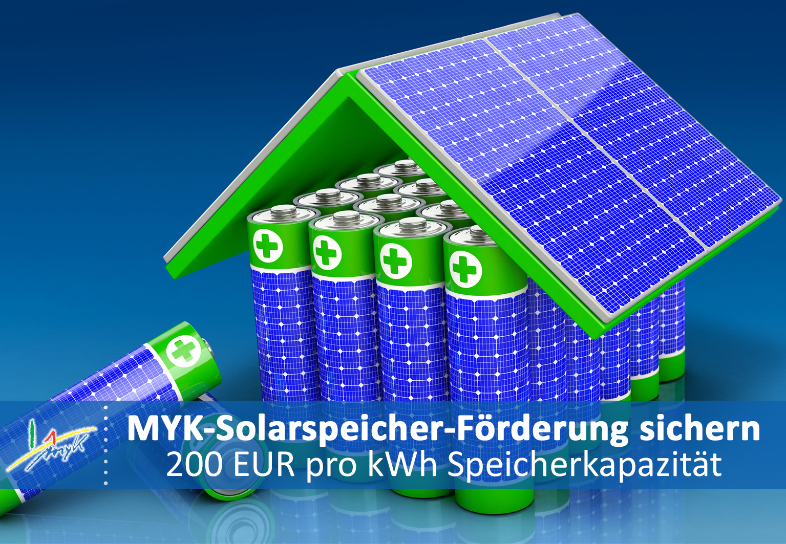SolarspeicherFörderung des Landkreises MYK kann noch bis September