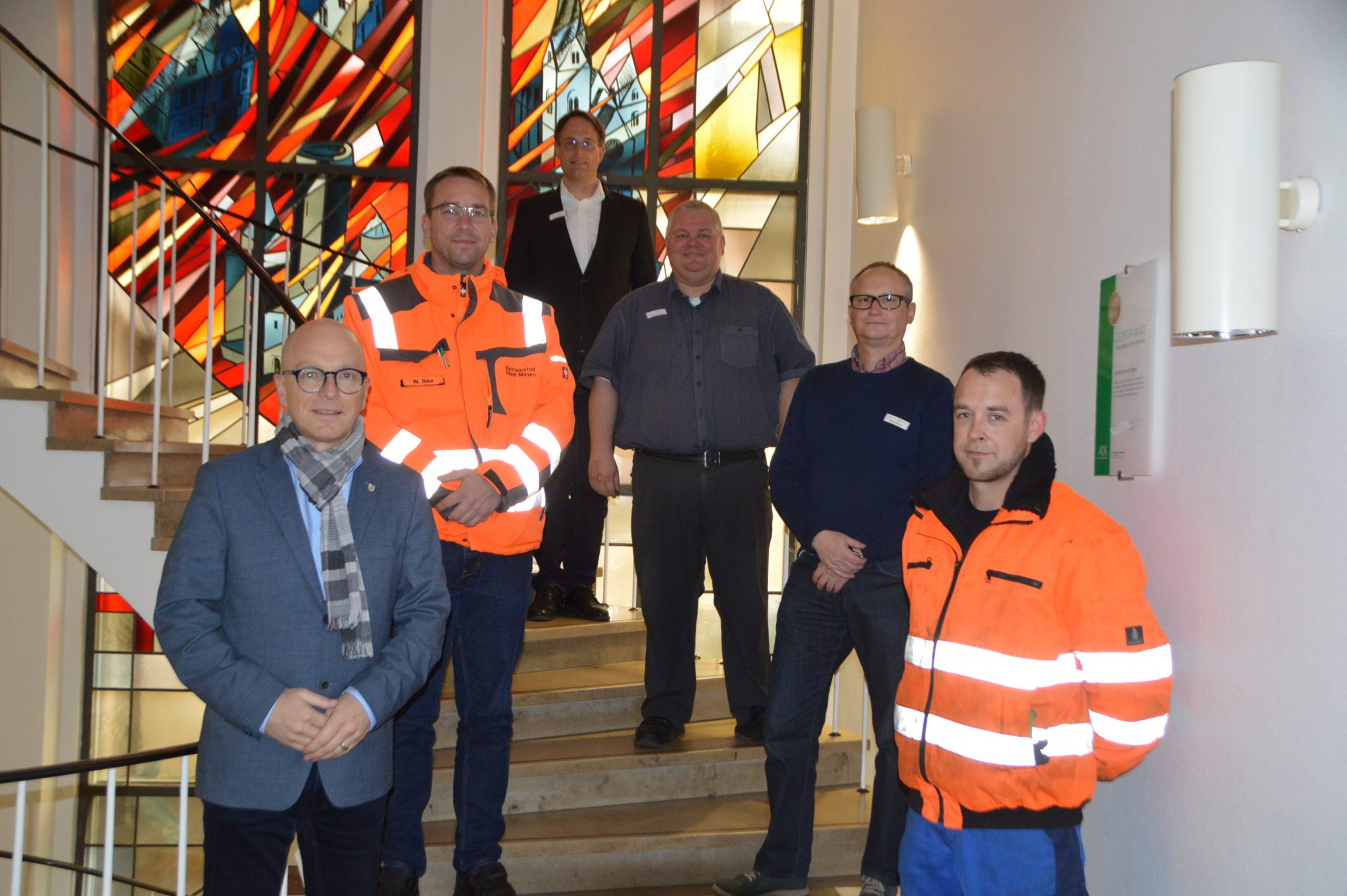 Zwei Neue Mitarbeiter Treten Ihren Dienst Bei Der Stadtverwaltung Mayen 