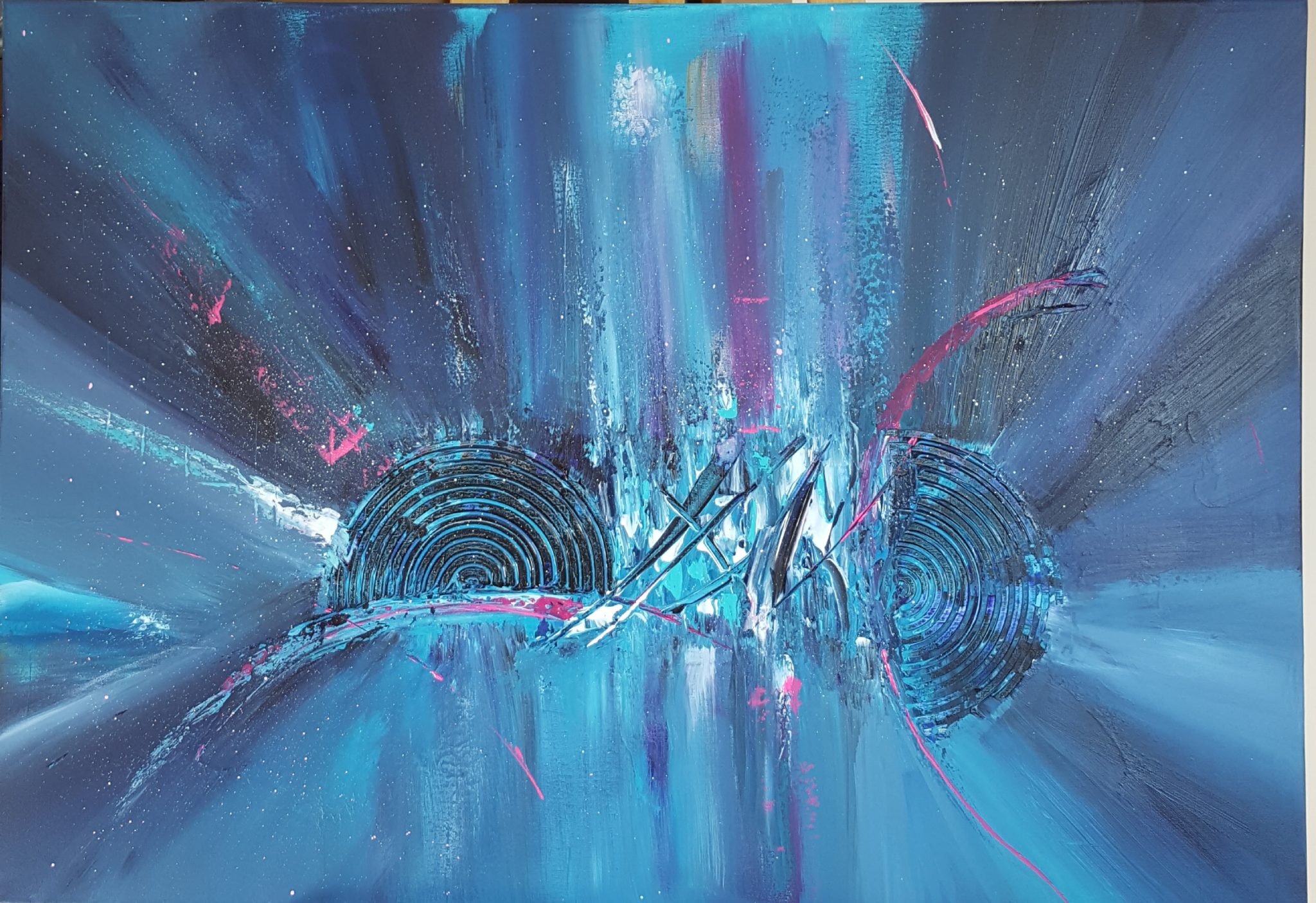 Gina Jacobs zeigt „Regenbogen im Chaos“ im Euskirchener Rathaus ab